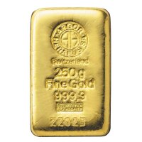 250 Gramm Goldbarren verschiedene Hersteller | LBMA