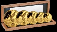 Mexiko Libertad 2019 Gold Set - Polierte Platte