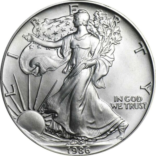 USA American Eagle 1986 1 oz Silber