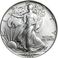 USA American Eagle 1986 1 oz Silber