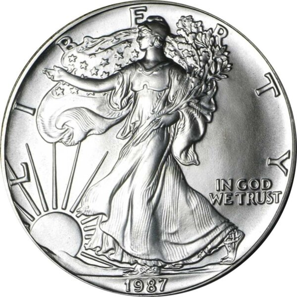 USA American Eagle 1987 1 oz Silber