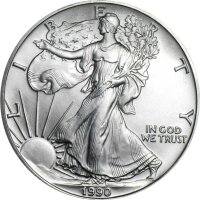 USA American Eagle 1990 1 oz Silber