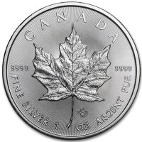 Kanada Maple Leaf 2015 1 oz Silber