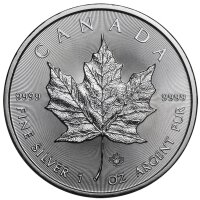 Kanada Maple Leaf 2017 1 oz Silber inkl. Münzkapsel