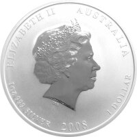 Australien Lunar II 2008 Jahr der Maus 1 oz Silber