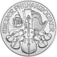 Österreich Wiener Philharmoniker 2017 1 oz Silber