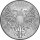 Round Mystischer Wald Chestnut Leaf - Kastanienblatt 2021 1 oz Silber