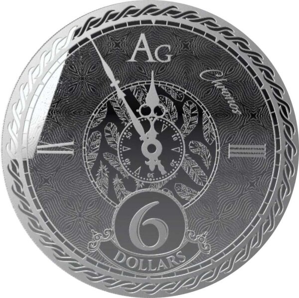 Tokelau Chronos | Zeit 2020 1 oz Silber