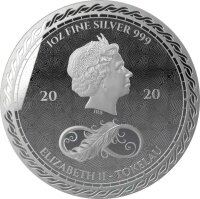 Tokelau Chronos | Zeit 2020 1 oz Silber
