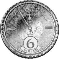 Tokelau Chronos | Zeit 2020 1 oz Silber Prooflike