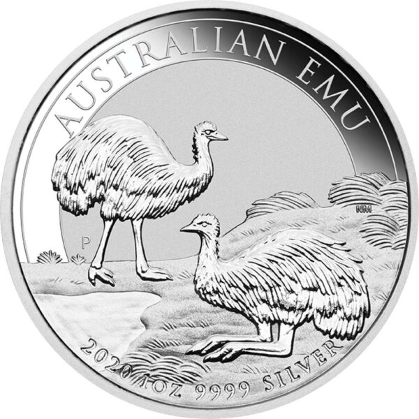 Australien Emu 2020 1 oz Silber