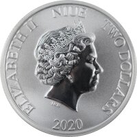 Niue Jurassic Park 2020 - 1 oz Silber