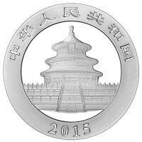 China Panda 2015 1 oz Silber