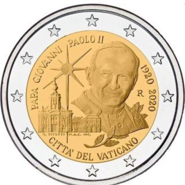 Vatikan 2 Euro 2020 "Johannes Paul II"