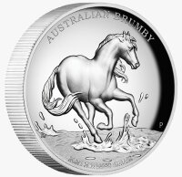 Australien Brumby 1. Ausgabe 2020 2 oz Silber | Wildpferd | PP High Relief