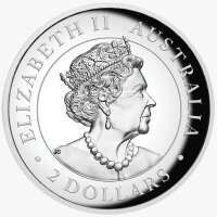 Australien Brumby 1. Ausgabe 2020 2 oz Silber | Wildpferd | PP High Relief