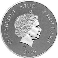 Niue Celestial Animals 3. Ausgabe 2020 The Red Phönix - 1 oz Silber