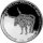 Tschad Celtic Animals Ox - Ochse 2020 1 oz Silber