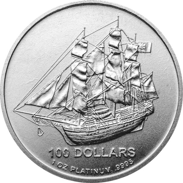 Cook Islands Bounty div. 1 oz Platin