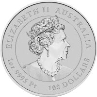 Australien Lunar III 2020 Jahr der Maus 1 oz Platin