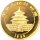China Panda 1995 1/10 oz Gold - Original-Folie