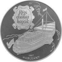 Ungarn 1.000 Forint 1995 - Dampfschiff...