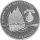 Kuba 10 Pesos 1996 - Schiffe "Dauphine" von Amerigo Vespucci - Silber PP