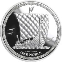Isle of Man Noble 2018  2 x 1 oz Silber Proof Set