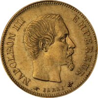 Frankreich 10 Francs Napoleon III Gold