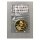 China Panda 1998 1 oz Gold - Original-Folie und Kontrollzettel