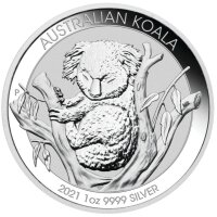 Australien Koala 2021 1 oz Silber