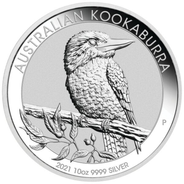 Australien Kookaburra 2021 10 oz Silber
