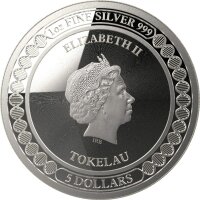Tokelau Equilibrium 2019 1 oz Silber