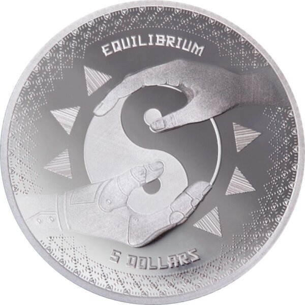 Tokelau Equilibrium 2020 1 oz Silber