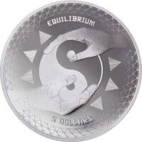 Tokelau Equilibrium 2020 1 oz Silber