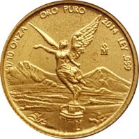 Mexiko Libertad div. 1/10 oz Gold