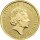 UK The Queen´s Beasts 10. Ausgabe 2021 White Greyhound 1/4 oz Gold