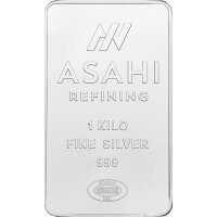 1000 Gramm Silberbarren verschiedene Hersteller