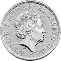 UK Britannia 2021 1 oz Silber
