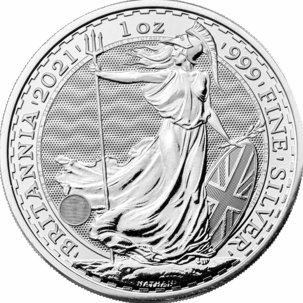 UK Britannia 2021 1 oz Silber | incl. Münzkapsel