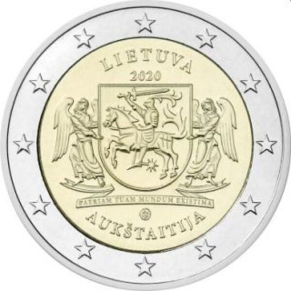 Litauen 2 Euro 2020 "Aukstaitija"