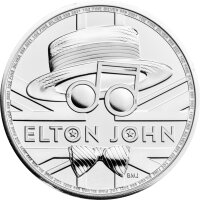 UK Music Legends 2021 2. Ausgabe Elton John 1 oz Silber
