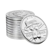 UK Music Legends 2021 2. Ausgabe Elton John 1 oz Silber