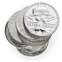 UK Music Legends 2021 2. Ausgabe Elton John 1 oz Silber