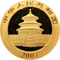China Panda 2007 1 oz Gold