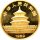 China Panda 1989 1/2 oz Gold - Münzkapsel