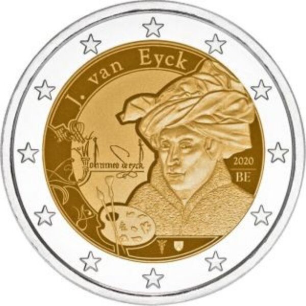 Belgien 2 Euro 2020 "Jan van Eyck"