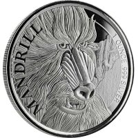 Kamerun Mandrill 2020 1 oz Silber