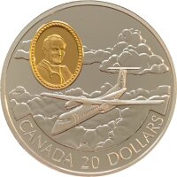 Kanada 20 Dollars Motorflug 1999 DHC-8 Dash