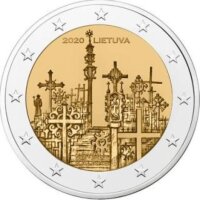 Litauen 2 Euro 2020 "Berg der Kreuze"